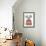 Winter Koala (Red)-Balazs Solti-Framed Giclee Print displayed on a wall