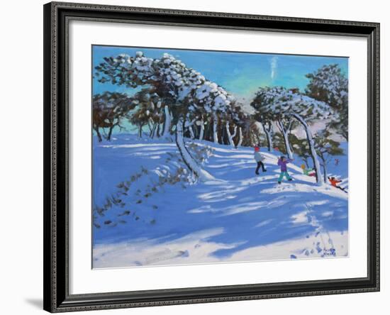 Winter, Ladmanlow, Derbyshire, 2013-Andrew Macara-Framed Giclee Print