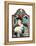 Winter Lamb - Child Life-Len Ebert-Framed Premier Image Canvas