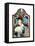 Winter Lamb - Child Life-Len Ebert-Framed Premier Image Canvas