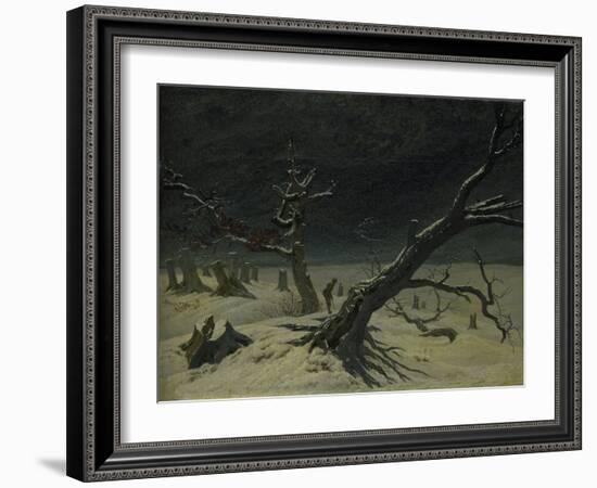 Winter Landscape, 1811-Caspar David Friedrich-Framed Giclee Print