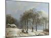 Winter Landscape, 1835-8-Barend Cornelis Koekkoek-Mounted Giclee Print