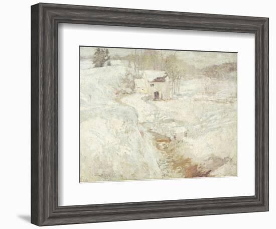 Winter Landscape, 1890's-John Henry Twachtman-Framed Giclee Print