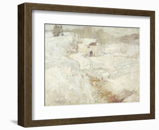 Winter Landscape, 1890's-John Henry Twachtman-Framed Giclee Print