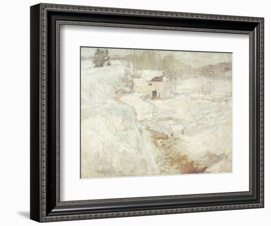 Winter Landscape, 1890's-John Henry Twachtman-Framed Giclee Print