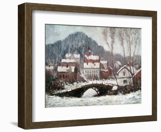 Winter Landscape, 1895-Claude Monet-Framed Giclee Print