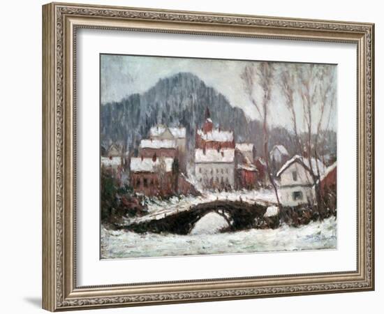 Winter Landscape, 1895-Claude Monet-Framed Giclee Print