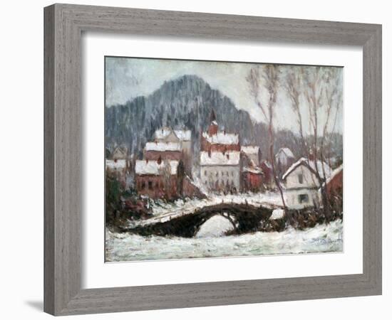 Winter Landscape, 1895-Claude Monet-Framed Giclee Print