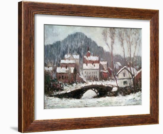 Winter Landscape, 1895-Claude Monet-Framed Giclee Print