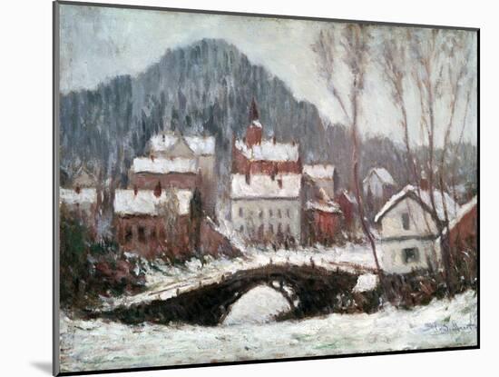 Winter Landscape, 1895-Claude Monet-Mounted Giclee Print