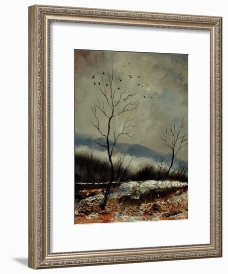 Winter Landscape 450190-Pol Ledent-Framed Art Print