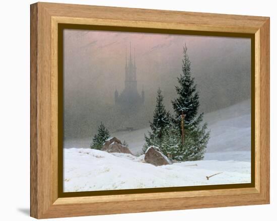 Winter Landscape, C.1811-Caspar David Friedrich-Framed Premier Image Canvas