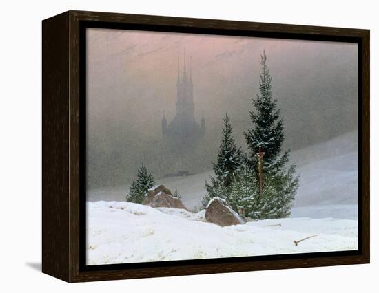 Winter Landscape, C.1811-Caspar David Friedrich-Framed Premier Image Canvas