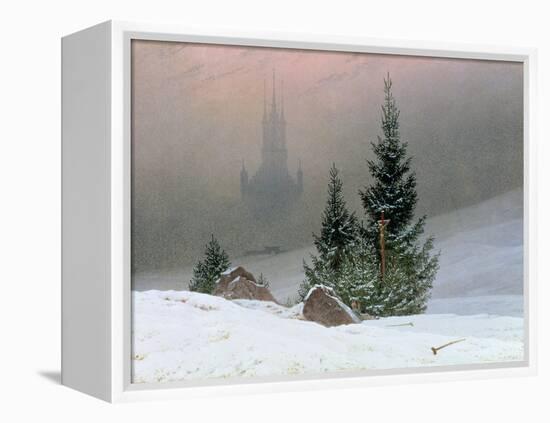 Winter Landscape, C.1811-Caspar David Friedrich-Framed Premier Image Canvas