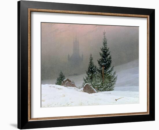 Winter Landscape, C.1811-Caspar David Friedrich-Framed Giclee Print