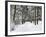 Winter Landscape, Near Koenigsfeld, Black Forest, Baden-Wutttemberg, Germany, Europe-Jochen Schlenker-Framed Photographic Print