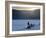 Winter Landscape, Reindeer and Snowmobile, Jokkmokk, Sweden-Peter Adams-Framed Photographic Print