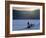 Winter Landscape, Reindeer and Snowmobile, Jokkmokk, Sweden-Peter Adams-Framed Photographic Print