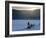 Winter Landscape, Reindeer and Snowmobile, Jokkmokk, Sweden-Peter Adams-Framed Photographic Print