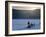 Winter Landscape, Reindeer and Snowmobile, Jokkmokk, Sweden-Peter Adams-Framed Photographic Print