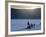 Winter Landscape, Reindeer and Snowmobile, Jokkmokk, Sweden-Peter Adams-Framed Photographic Print