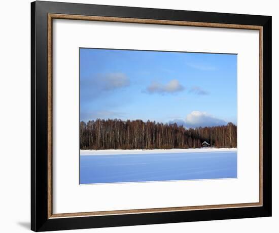 Winter Landscape, Suda, Vologda Region, Russia-Ivan Vdovin-Framed Photographic Print