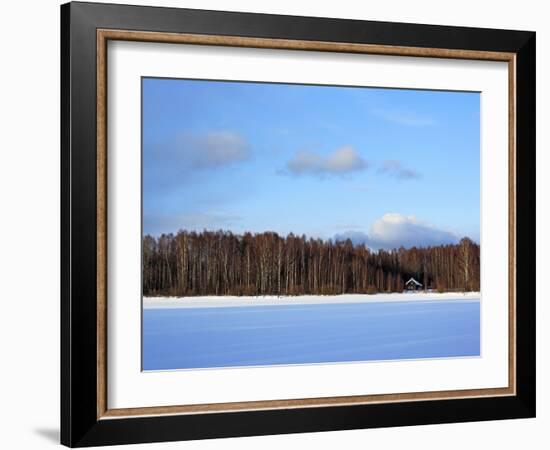 Winter Landscape, Suda, Vologda Region, Russia-Ivan Vdovin-Framed Photographic Print