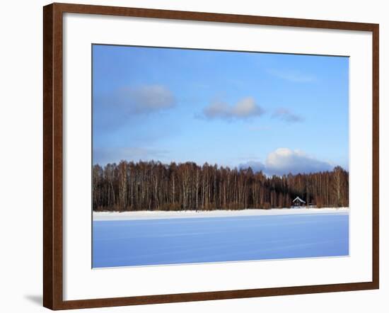 Winter Landscape, Suda, Vologda Region, Russia-Ivan Vdovin-Framed Photographic Print