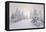 Winter Landscape, Trees, Snow-Covered Series, Nature, Vegetation-Roland T.-Framed Premier Image Canvas