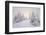 Winter Landscape, Trees, Snow-Covered Series, Nature, Vegetation-Roland T.-Framed Photographic Print