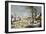 Winter Landscape with a Bird-Trap-Pieter Brueghel the Younger-Framed Art Print