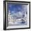 Winter Landscape with Church, Kandel Mountain, Black Forest, Baden-Wurttemberg, Germany, Europe-Markus Lange-Framed Photographic Print