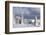 Winter Landscape with Church, Kandel Mountain, Black Forest, Baden-Wurttemberg, Germany, Europe-Markus Lange-Framed Photographic Print