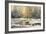 Winter Landscape With The Wood River-balaikin2009-Framed Art Print