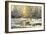 Winter Landscape With The Wood River-balaikin2009-Framed Premium Giclee Print