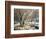 Winter Landscape With Wood And The River-balaikin2009-Framed Premium Giclee Print