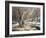 Winter Landscape With Wood And The River-balaikin2009-Framed Art Print