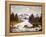 Winter Landscape-William Wendt-Framed Stretched Canvas