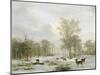 Winter Landscape-Jacobus Abels-Mounted Giclee Print