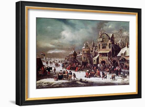 Winter Landscape-Rutger Verburgh-Framed Giclee Print