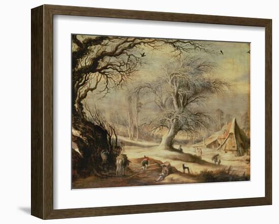 Winter Landscape-Gysbrecht Lytens or Leytens-Framed Giclee Print