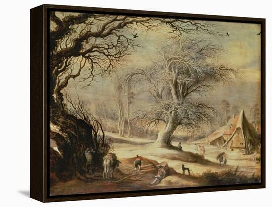 Winter Landscape-Gysbrecht Lytens or Leytens-Framed Premier Image Canvas