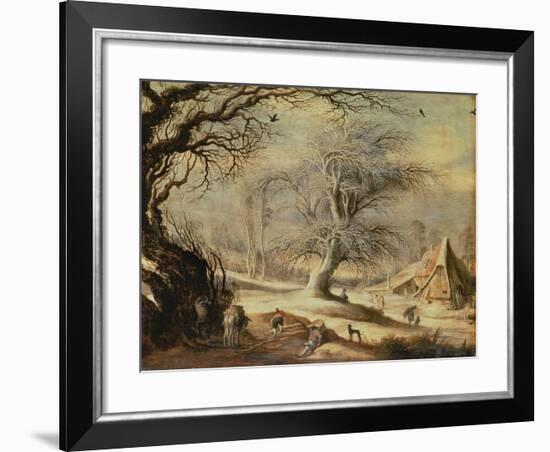 Winter Landscape-Gysbrecht Lytens or Leytens-Framed Giclee Print