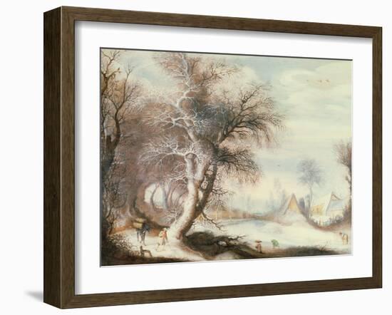 Winter Landscape-Gysbrecht Lytens or Leytens-Framed Giclee Print