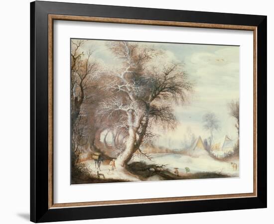 Winter Landscape-Gysbrecht Lytens or Leytens-Framed Giclee Print