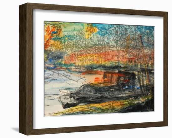 Winter, Little Venice-Brenda Brin Booker-Framed Giclee Print