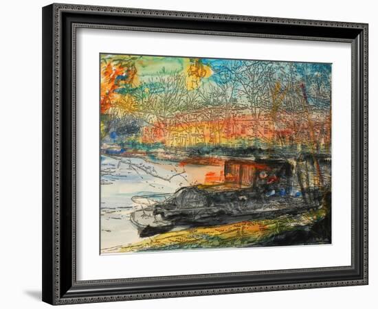 Winter, Little Venice-Brenda Brin Booker-Framed Giclee Print