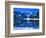 Winter Lodge in Sierra Nevada-Mick Roessler-Framed Photographic Print