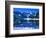 Winter Lodge in Sierra Nevada-Mick Roessler-Framed Photographic Print