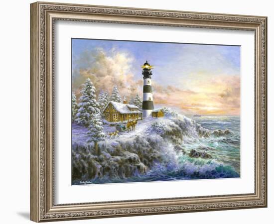 Winter Majesty-Nicky Boehme-Framed Giclee Print